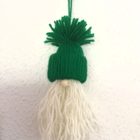 Weihnachtswichtel Gnome 2er Set in grün-hellbeige von Hobbyhaus