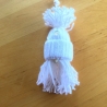 Weihnachtswichtel Gnome 2er Set in weiß handgemacht von Hobbyhaus