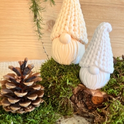 Wichtel Tannenbaum Sterne Strickoptik ** Weihnachtsdeko