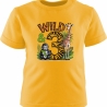 Kinder Kurzarm T-Shirt bedruckt mit WILD 3