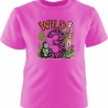 Kinder Kurzarm T-Shirt bedruckt mit WILD 3