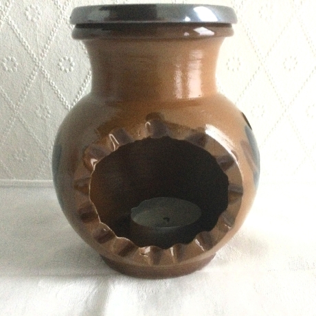 Vintage Duftlampe Aromalampe handgetöpfert 80er Jahre