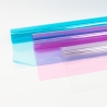 AUS PVC Folie Vista durchsichtig türkis / blau Swafing 