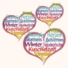 Winterherz 3x Stickdatei Wortwolke Herz Winter stickdirwas