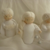 TausendschönStoffpuppen Winterkind, Schneemädchen
