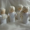 TausendschönStoffpuppen Winterkind, Schneemädchen