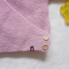 Wickeljacke Baby Rosa in Größe 62/68