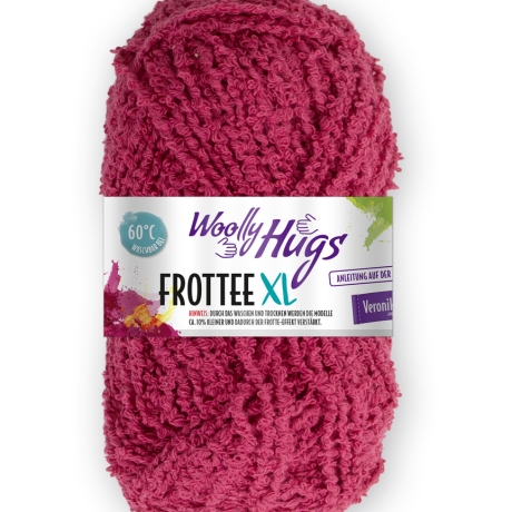 Woolly Hugs FROTTEE XL, Fb. 131 kirsche
