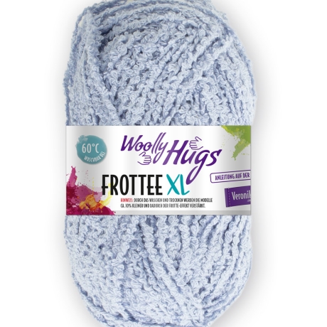 Woolly Hugs FROTTEE XL, Fb. 156 hellblau