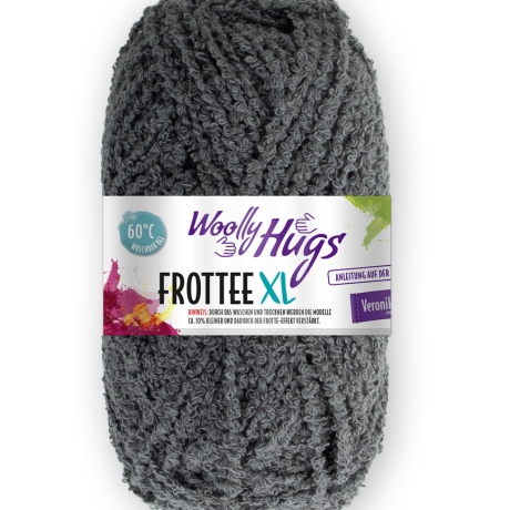 Woolly Hugs FROTTEE XL, Fb. 197 dunkelgrau