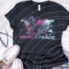 World Peace Plotterdatei SVG DXF