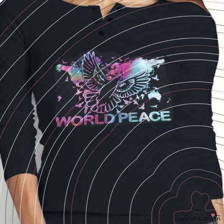 World Peace Plotterdatei SVG DXF