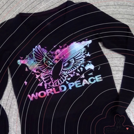 World Peace Plotterdatei SVG DXF
