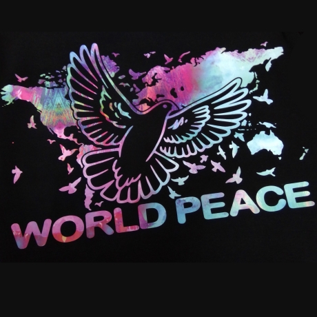 World Peace Plotterdatei SVG DXF FCM