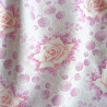 Stoffbeutel/Wäschebeutel aus Baumwollstoff mit Rosen genäht