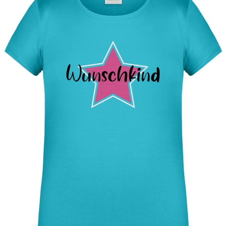 Bio Mädchen Shirt Wunschkind