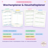 Familienplaner Bundle 2027: 5 Planer zum Ausdrucken, PDF