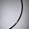XXL Taschenring 21 cm Durchmesser silber - Griff - Metallring