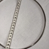 XXL Taschenring 21 cm Durchmesser silber - Griff - Metallring