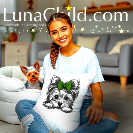 NEU Stickdatei Yorkshire Abilou Hund Lunachild