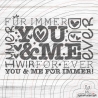 You and me Plotterdatei SVG DXF 