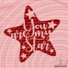You are my Star Plotterdatei SVG DXF