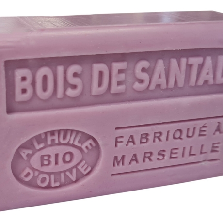 Olivenölseife der Provence Sandelholz, 125 g.