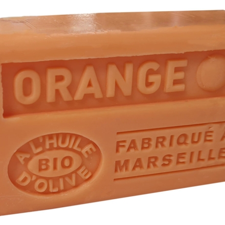 Olivenölseife aus der Provence Orange, 125 g.