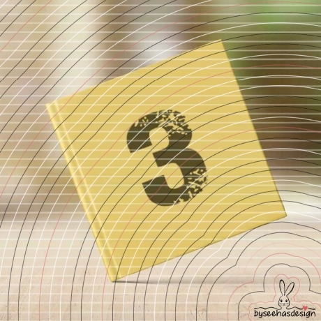 Zahlen 0-9 Plotterdatei SVG DXF 