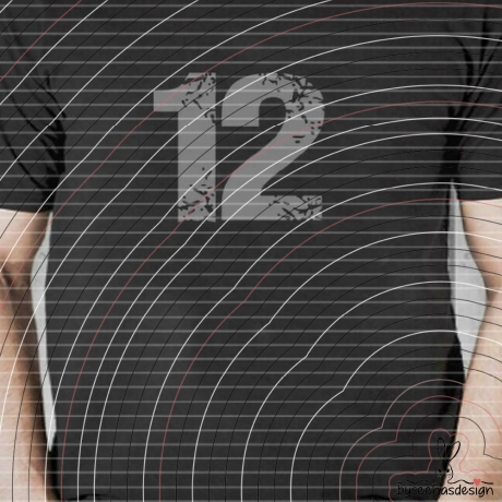 Zahlen 0-9 Plotterdatei SVG DXF 