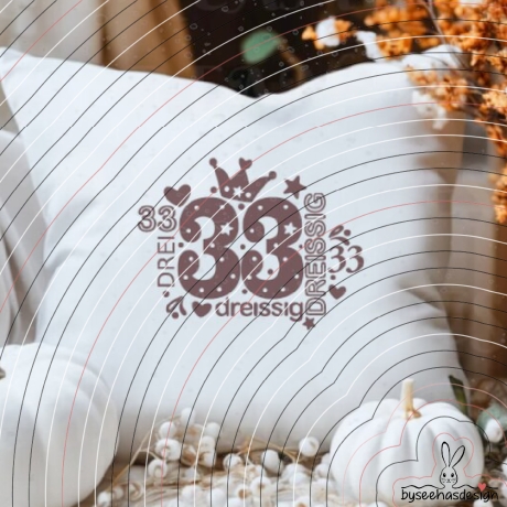 Zahlen 20-40 Plotterdatei SVG