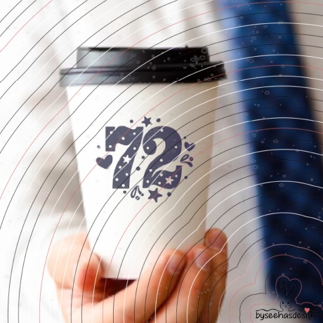 Zahlen 50-70 Plotterdatei SVG