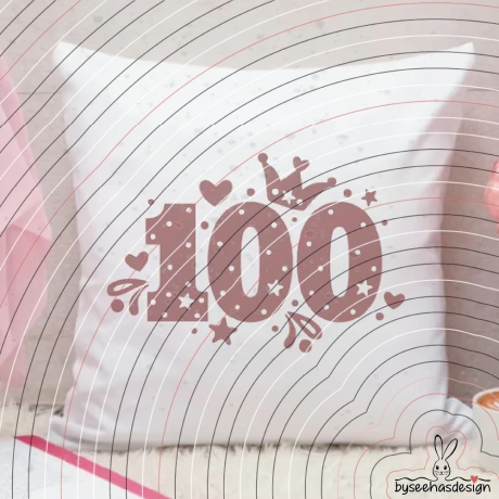 Zahlen 80-100 Plotterdatei SVG