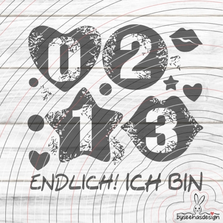 Zahlen Set 1 2 3 0 Plotterdatei SVG DXF 
