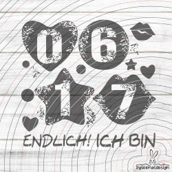 Zahlen Set 1 6 7 0 Plotterdatei SVG DXF