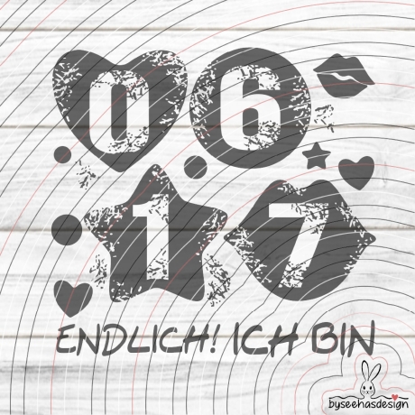 Zahlen Set 1 6 7 0 Plotterdatei SVG DXF