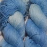 Handgefärbte plastikfreie Wolle Merino-Tencel Balance 22/1