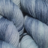 Handgefärbte 4-fädige Kuschel(socken)wolle Wolkenspiel 23/23