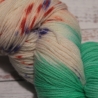 Handgefärbte 4-fädige Kuschel(socken)wolle Wolkenspiel 346