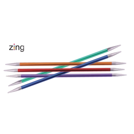 KnitPro Nadelspiel ZING, 3,0mm, 15cm