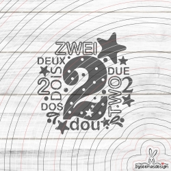 Zwei Plotterdatei SVG DXF 