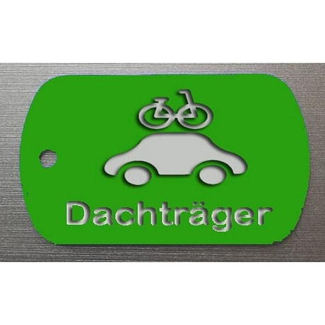 Schlüsselanhänger , Gravurschild, Markierungschild,