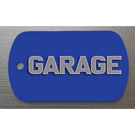 Schlüsselanhänger , Gravurschild, Markierungschild,