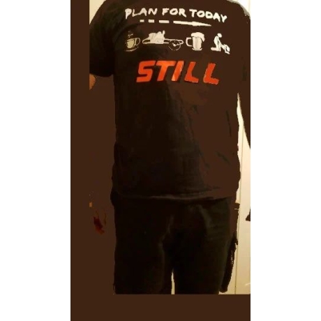 Fun  T-Shirt für den Kettensägen Fan