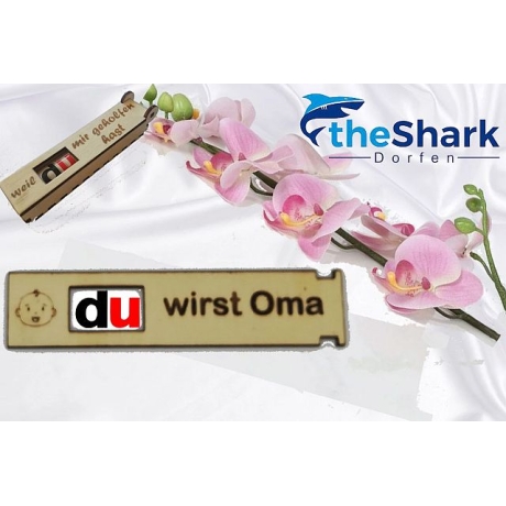 Schnelle, lustige Mitteilung als leckere Geschenkverpackung