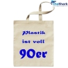 Bio & Fairtrade Stofftasche mit langen Henkeln, bedruckt