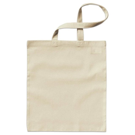 Bio & Fairtrade Stofftasche mit langen Henkeln, bedruckt