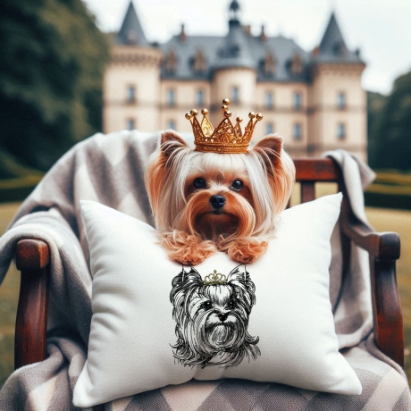 NEU Stickdatei Yorkshire Terrier Valeria Hund