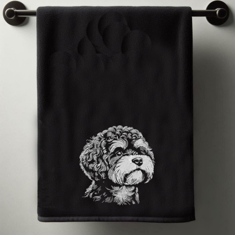 NEU Stickdatei Bichpoo Fritzel Hund LunaChild