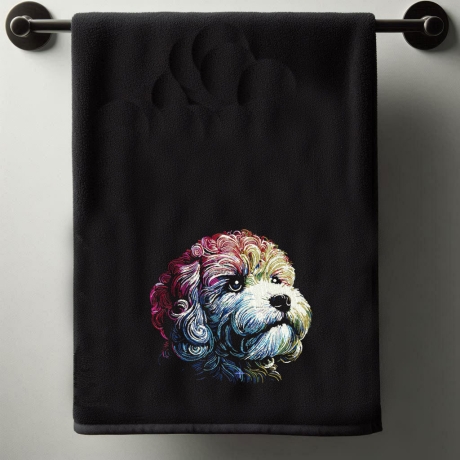 NEU AUFWENDIGE Stickdatei Bichpoo Cosima LunaChild